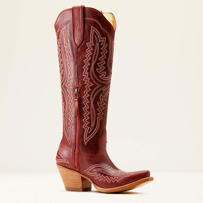 Versatile Western Cowgirl Leather Boot