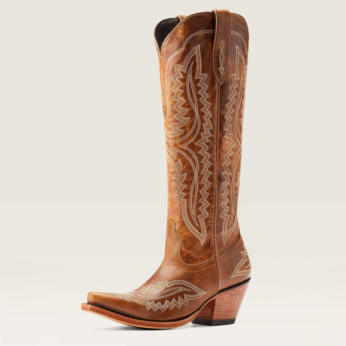 Versatile Western Cowgirl Leather Boot