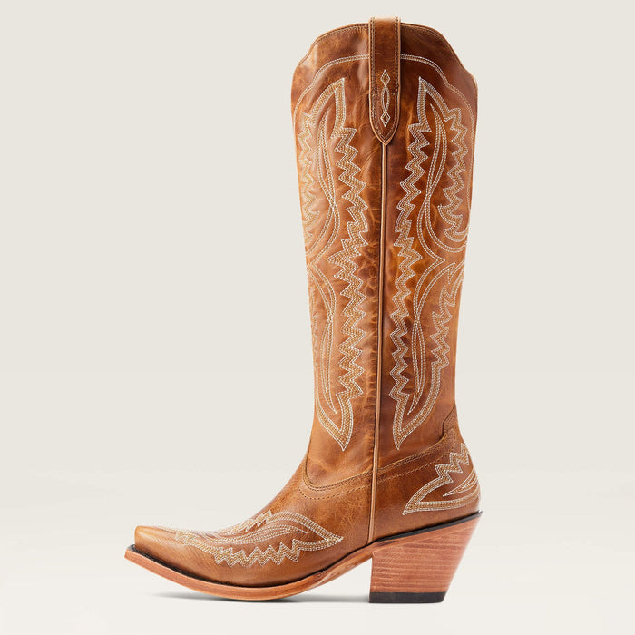 Versatile Western Cowgirl Leather Boot