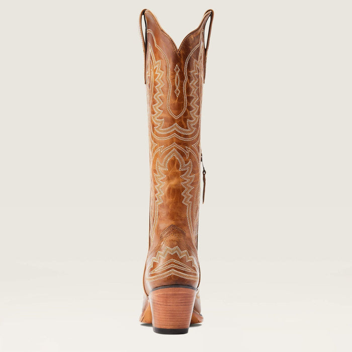 Versatile Western Cowgirl Leather Boot