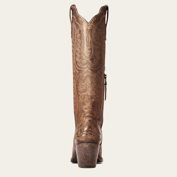 Versatile Western Cowgirl Leather Boot