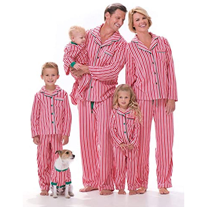 Classic Matching Pajamas for the Whole Family