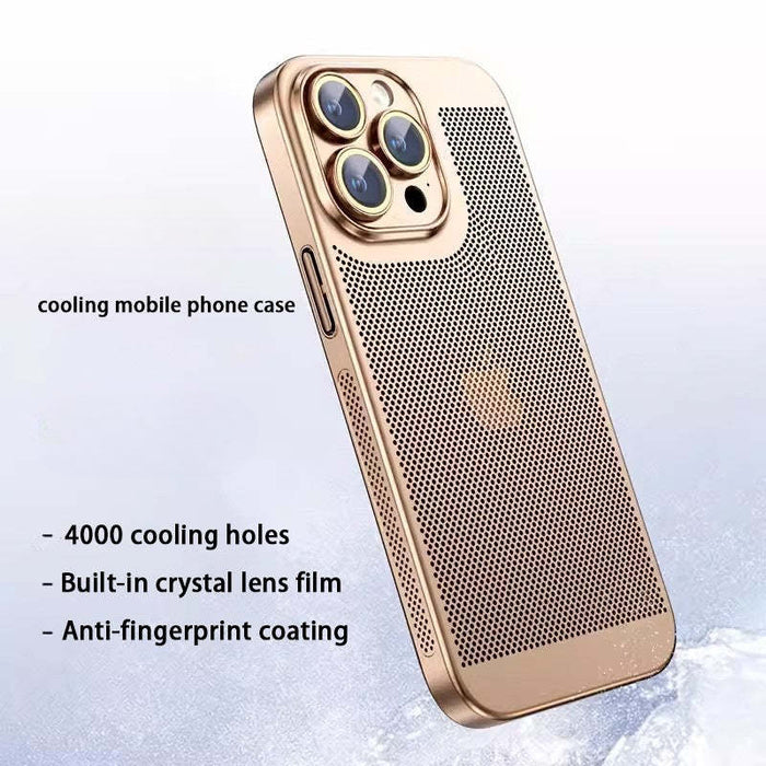 Cooling Smartphone Case With Crystal Lens Film