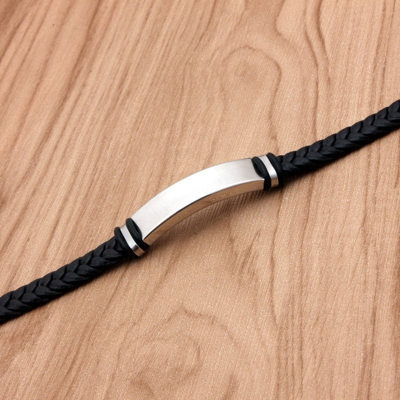 Custom Elegant Braided Bracelet