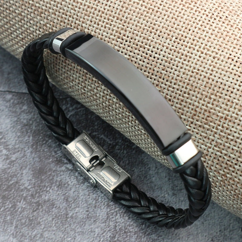 Custom Elegant Braided Bracelet
