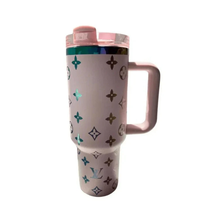 Stylish 40oz Insulated Tumbler With Handle