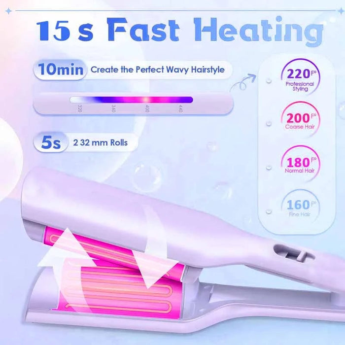 Elegant French Egg Roll Curling Iron