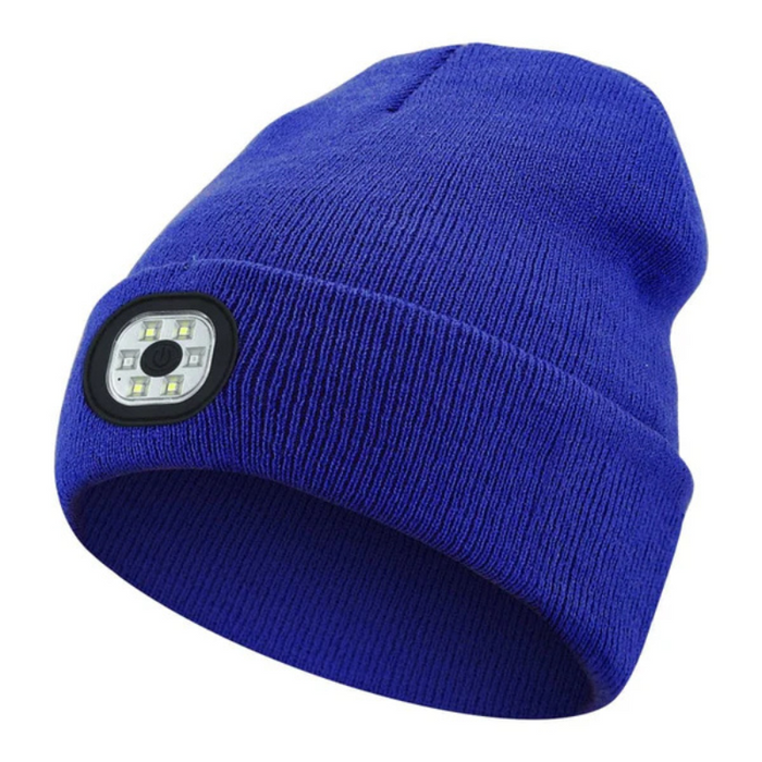 Holiday LED Light Up Beanie Hat