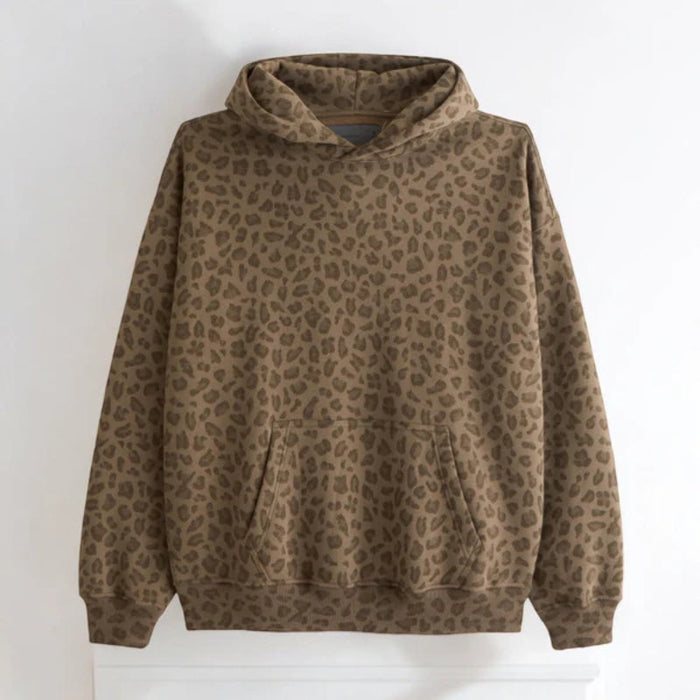 Fierce Animal Print Hoodie