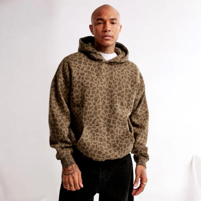 Fierce Animal Print Hoodie