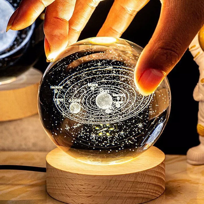 Galaxy Crystal Ball Decor