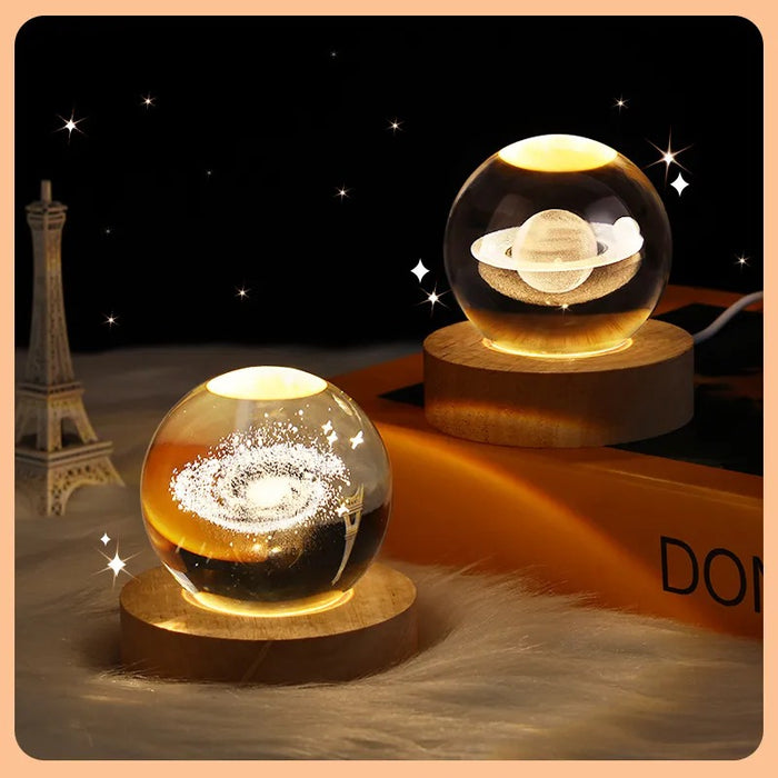 Galaxy Crystal Ball Decor