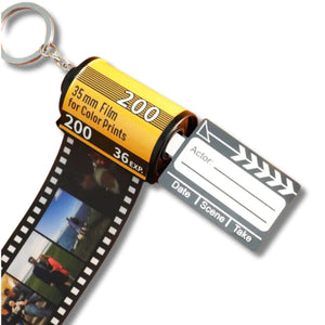Personalized Film Roll Keychain