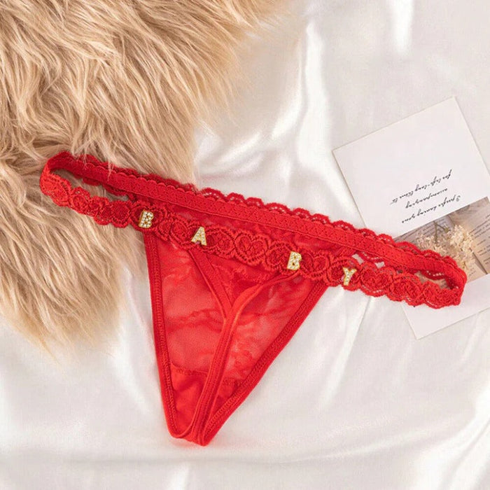 Personalized Name Thong