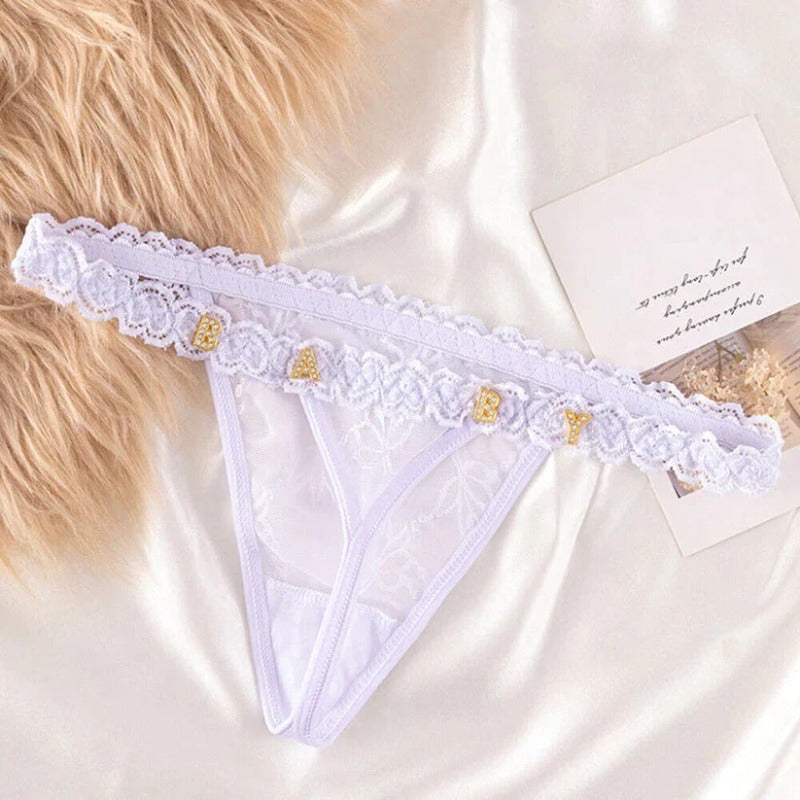 Personalized Name Thong