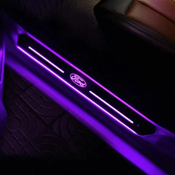 LED Illuminated Ford Door Sills