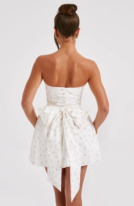 Strapless Ruched Katrina Mini Dress