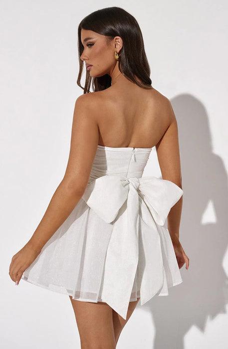 Strapless Ruched Katrina Mini Dress