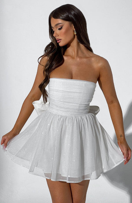 Strapless Ruched Katrina Mini Dress