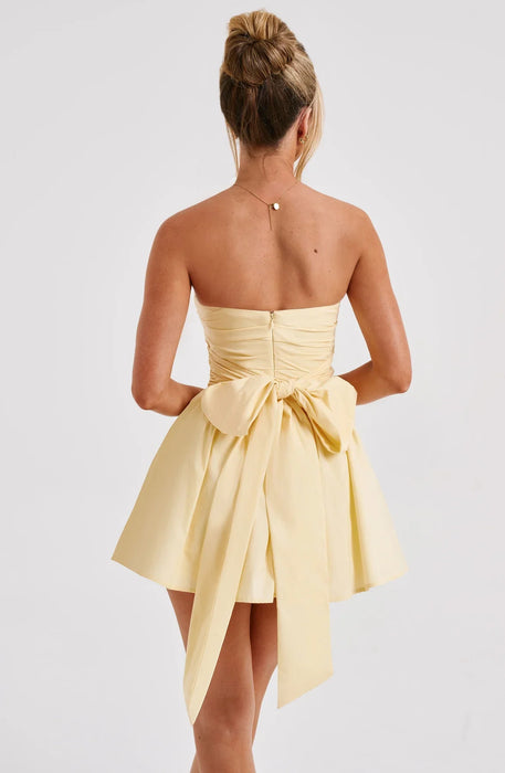 Strapless Ruched Katrina Mini Dress