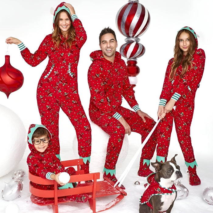 Christmas Holiday Family Matching Onesies