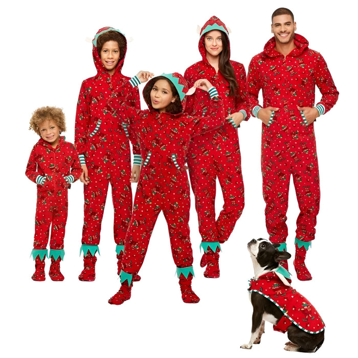 Christmas Holiday Family Matching Onesies