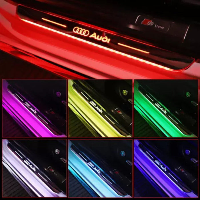 Glowing Automotive Door Step Lights