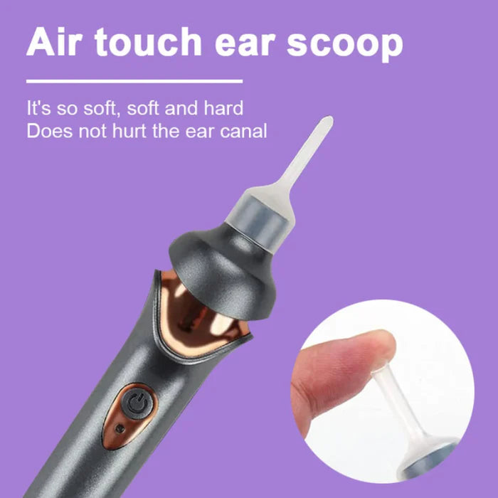 Painless ear cleaning device