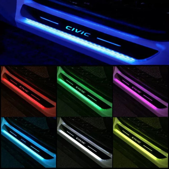 Glowing Automotive Door Step Lights