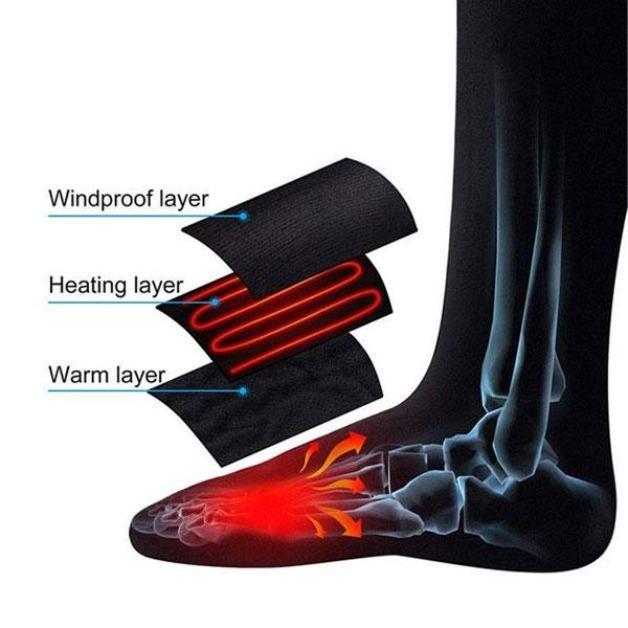 Rechargeable Comfy Heated Electric Battery Powered Socks