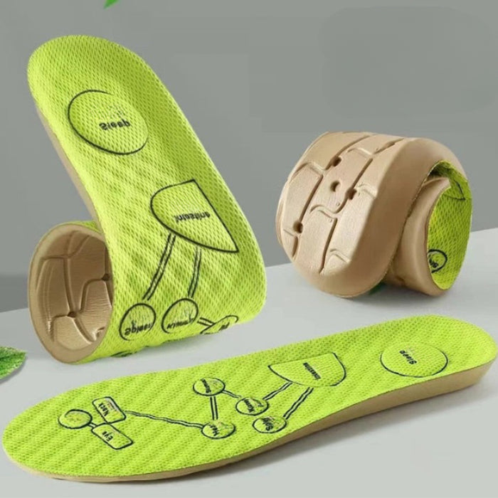 Breathable High-Elasticity Shock Absorbing Insole