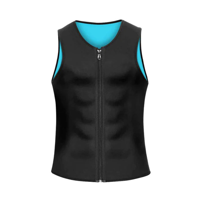 Gynecomastia Compress Zipper Vest