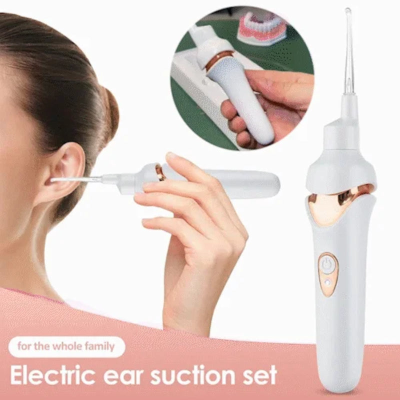 Painless ear cleaning device