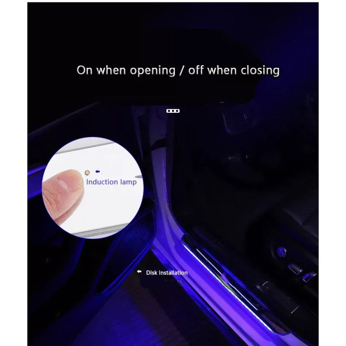 Glowing Automotive Door Step Lights