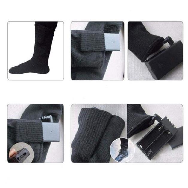 Rechargeable Comfy Heated Electric Battery Powered Socks