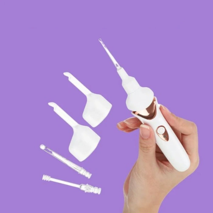 Painless ear cleaning device